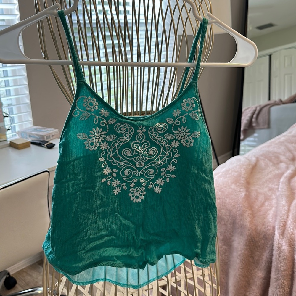 Girls flowy tank top